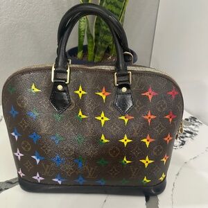 Louis Vuitton Alma -Custom psinted